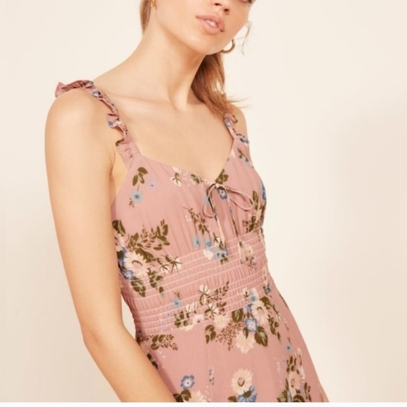 Reformation Elyse Floral Mini Dress - Picture 3 of 11